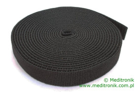 Rzep, opaska do porządkowania kabli; taśma rzepowa back to back; szerokość 1