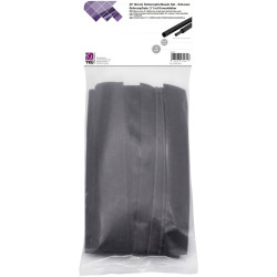 TruComponents 30434 Heatshrink set Blk 12mm 4mm Shrinkage:3:1 15pcs