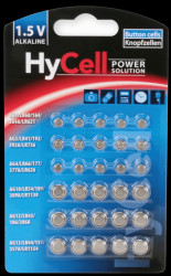 5015473 Button cell set, 30-piece, alkaline