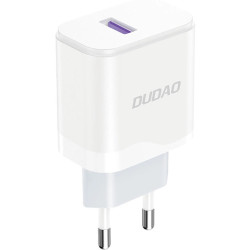 Ładowarka USB sieciowa 18W DUDAO A20EU Biała