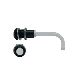 Światłowód do LED, sztywny, kątowy, dł. 76.1mm, Bivar