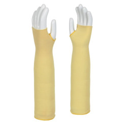 Rękaw ochronny, Żółty, Kevlar, Zwijane, Touchstone, Wielorazowe