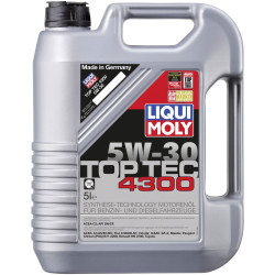 Liqui Moly 3741 TOP TEC Engine Oil 5W-30 5L High-Tech Fuel-saving