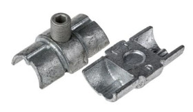 Zacisk łączący 75mm, Ø 48.3mm, RS PRO