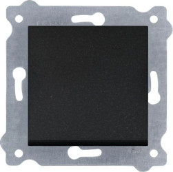 Łącznik pojedynczy 250V 10A Czarny Metalik 200/14E EXEN