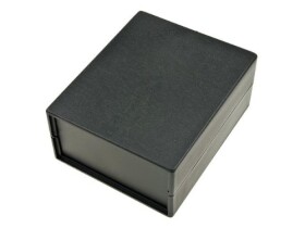 Obudowa Z5A pełna; czarna; plastikowa; 48x90x110mm