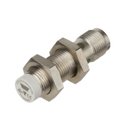 Czujnik zbliżeniowy M12 Indukcyjny 8 mm Carlo Gavazzi Niewpuszczany 10 → 36 V DC długość 44mm Gwintowany