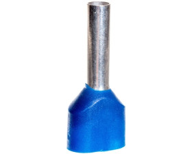 Końcówka tulejkowa podwójna izolowana /niebieska/ TV 2,5-12 /100szt./