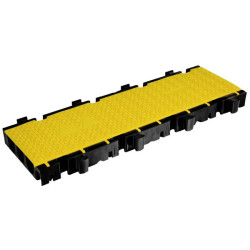 DEFENDER 869002 Cable Bridge Mid Polyurethane Black/Yellow 3 Channels