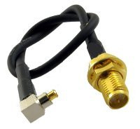 Pigtail MCCard - RP-SMA/ż