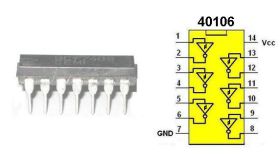 Układ scalony 40106