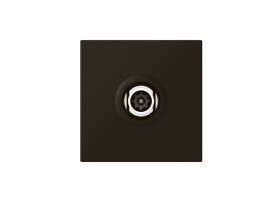 MOSAIC Gniazdo TV fi 9,52 mm "męskie" 2400 MHz antracyt 079182L LEGRAND