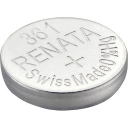 Renata X704493 Button Cell 361 1.55V 24mAh Silver Oxide 1Piece
