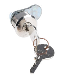 Zamek cylindryczny wycięcie panelu: 18.2 x 22.2mm Mosiądz