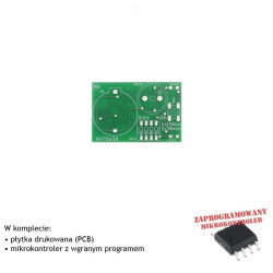 Miniaturowy przypominacz - PCB i mikroprocesor do projektu AVT 5638