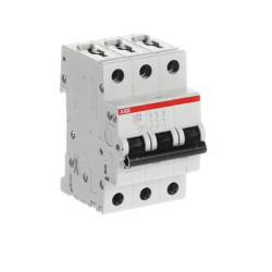 Wyłącznik nadprądowy MCB, Typ C, 3-biegunowy, 50A, 400V, ABB, S203L