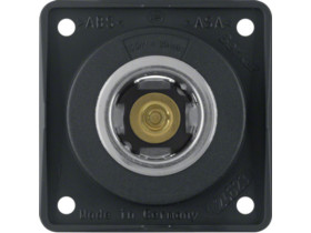 Integro Flow Gniazdo zasilania 12 V mechanizm czarny 845712503 HAGER