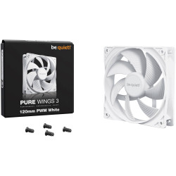 BeQuiet BL110 Pure Wings 3 120mm PWM PC fan White 120x25x120mm