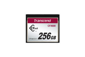 Karta pamięci flash CFast, 16 GB, Transcend Tak CFX600 MLC -5 → +70°C