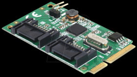 95233 MiniPCIe 2 x SATA 6 Gb/s