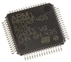 Mikrokontroler STMicroelectronics STM32F4 LQFP 64-pinowy Montaż powierzchniowy ARM Cortex M4 1,024 MB 32bit CAN:2