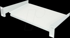 GC-N0100 10" shelf, mounting depth 160 mm, light grey