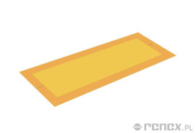 Łączniki żółte, samoprzylepne do taśm z komponentami SMD 24mm/op.1000szt.