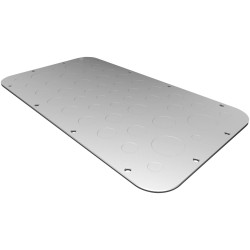 Rittal 2576100 AX Flange 221x401mm Steel Grey 1pc