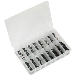 Sealey AB004OR Rubber O-Ring Assortment 225pc Metric