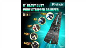 Narzędzie Uniwersalne 5W1 Wielofunkcyjne (Obcinaczki, Ściągacz Izolacji,...