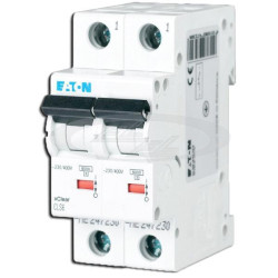 CLS6-C6/2-DP wyłącznik nadprądowy C6A 2-polowy 270383 EATON Moeller