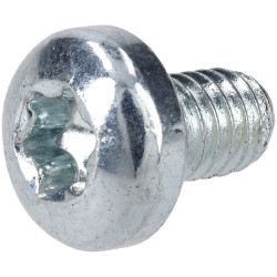 R-TECH 337213 Pan Head Recess T Drive Machine Screws M4 6mm T20 - Pack Of 100