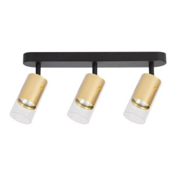 Oprawa Ricky Spot Złoty 3xGU10 ML0692 Milagro