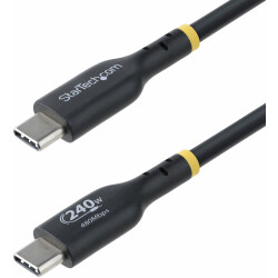 StarTech.com USB2EPR3M 3m USB-C Charging Cable, USB-IF Certified USB C Cable, 2