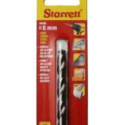 Wiertło Ø: 8mm dł: 117 mm HSS 130° Starrett Wiertło kręte