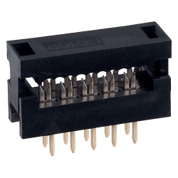 TruConnect 10 Way 2 Row IDC Transition Connector 2.54mm Pitch