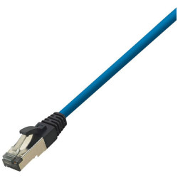 LogiLink CQ8026S RJ45 Network cable CAT 8.1 S/FTP 0.50 m Blue Halogen-free