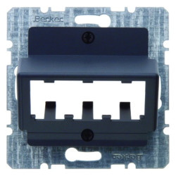 Płytka centralna do 3 MINI-COM Module antracyt B.1/B.3/B.7 Glas 14271606