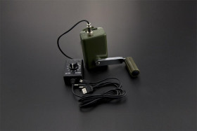DFRobot Portable Hand Crank Power Generator with Voltage Regulator