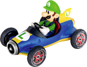 Samochód RC dla początkujących Carrera RC Mario Kart Mach 8, Luigi, 1:18, Elektryczny
