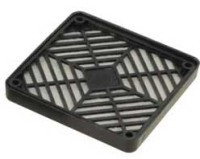 OWP80F-E Osłona wentylatora komplet: osłony, ekran z metalowej siatki, filtr 80 x 80 mm