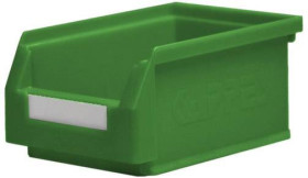 Kappes 1658251 Skrzynka magazynowa (S x W x G) 105 x 75 x 160 mm zielony 1 szt.