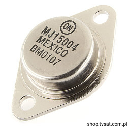 MJ15004 PNP Uce=140V Ic=20A P=250W TO3 MOTOROLA