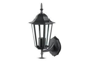 VT-749 Oprawa ścienna ogrodowa Retro - 5 okienek kierunek oprawy: góra obudowa: czarny mat 7066 V-TAC