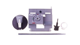 Napęd Drzwiowy Czarny Z Blokadą Wałek 200Mm Hxb031h