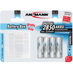 Ansmann 1322-0001-510 MaxE AA Battery Rechargeable NiMH 2100mAh 8 pieces