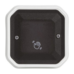 NOWE PLEXO 55 Łącznik bezdotykowy do oświetlenia mechanizm 200W LED szary 069586L