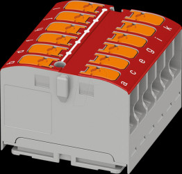 1019574 PTVFIX 12X2.5 distributor block, red