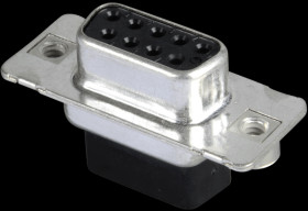 DSS1XSXXG04X D-SUB socket, 9-pin, crimp connector