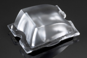 Soczewka LED Street Lighting 19.8 x 15.5 x 8.75mm, do użytku z Cree XB-D, Cree XP-E, Cree XP-G, LG H35B0, LG H35C0,